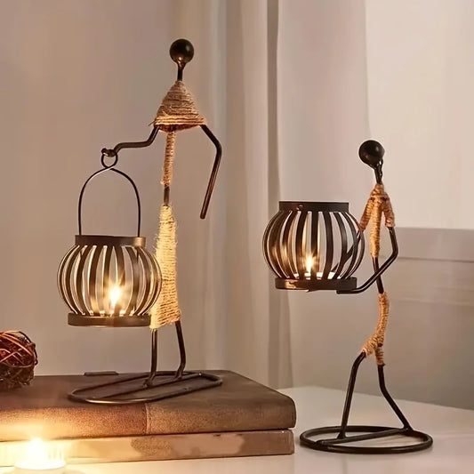 Castiçal de Velas em Metal